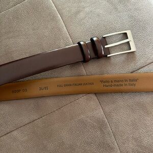 Italian Men’s Leather Belt
